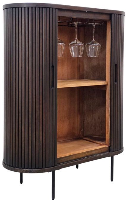 Nest Home Collections Maeve Java Accent Cabinet -1