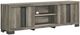 Crown Mark Rangley Weathered Brown TV Stand-0