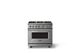Viking® 5 Series 36" Stainless Steel Pro Style Gas (LP) Range with Polished Chrome Trim-3