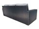 CabanaCoast® Customizable Brighton Aluminum Outdoor Sofa-2