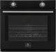 FORNO® Vomero Series Espresso 30" Black Single Electric Wall Oven-0