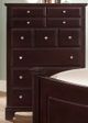 Vaughan-Bassett Hamilton Franklin 5-Piece Merlot Queen Bedroom Set-5