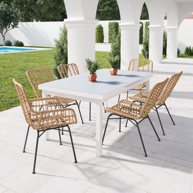 Zuo® Modern Lorena Natural Dining Chair-2
