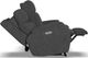 Flexsteel® Strait Steel Power Reclining Loveseat with Console and Power Headrests-4
