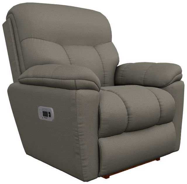 La-Z-Boy® Morrison Silver Power Rocking Recliner with Headrest and Lumbar-0