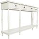 Jofran Inc. Stately Home Antique White Console Table-0