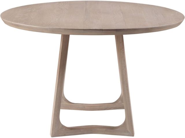 Moe's Home Collection Silas White Oak Round Dining Table-2