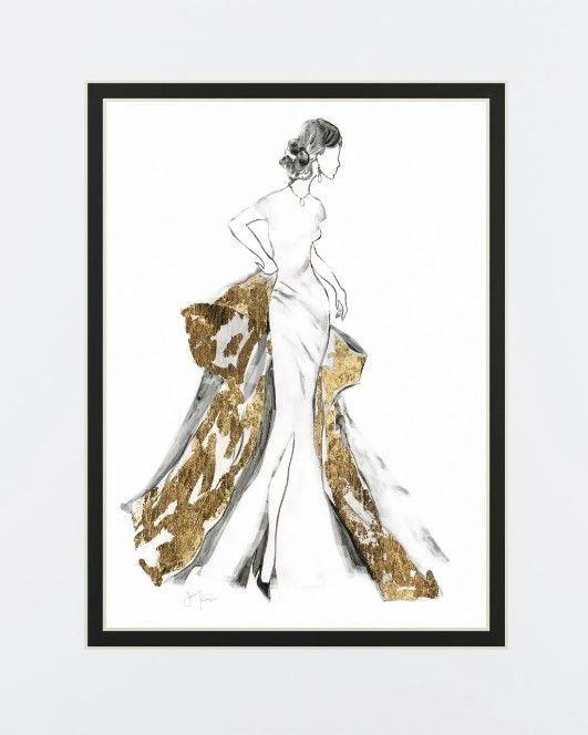 Classy Art All That Glitters I by Tava Studios Wall Art-2