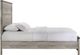 Elements International Millers Cover Gray Full Panel Bed-2