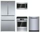Bosch 4 Piece Kitchen Package-Stainless Steel-0