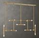 Uttermost® Cadre Antique Brass 14-Light Pendant-1