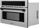 ZLINE Autograph Edition 1.6 Cu. Ft. Satin Stainless Steel Electric Speed Oven-2