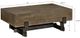 Olliix by INK+IVY Reclaimed Brown/Gun Metal Timber Coffee Table-3