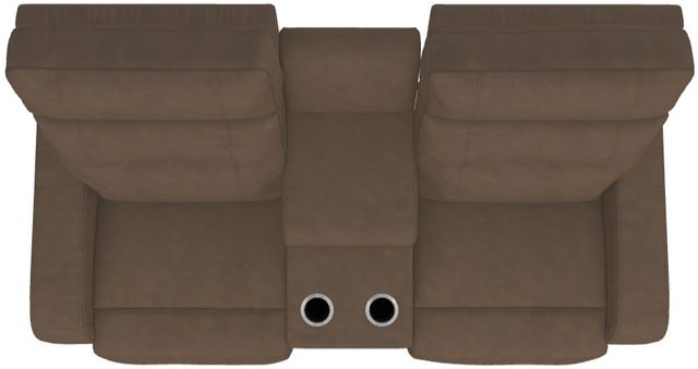 La-Z-Boy® Baron Otter Manual Wall Reclining Loveseat with Console-4