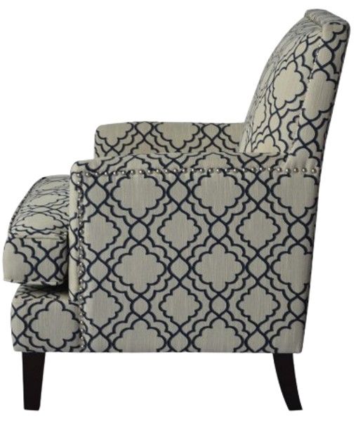 Jofran Inc. Aubrey Midnight Accent Chair-3