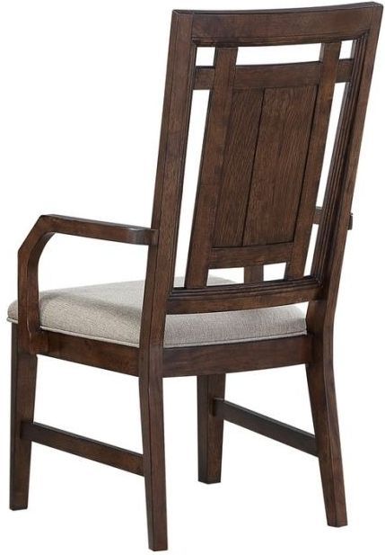 Winners Only® Kentwood Brown Upholstered Arm Chair-1