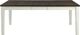 Elements International Kayla Grey Dining Table with White Base-0