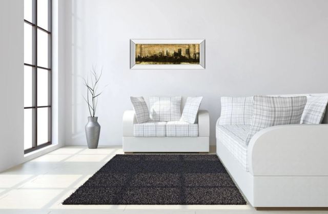 Classy Art Defined City I by Sd Graphic Studio Mirror Framed Wall Art-2