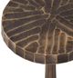 Bassett Mirror Bowman Antique Brass Accent Table-2