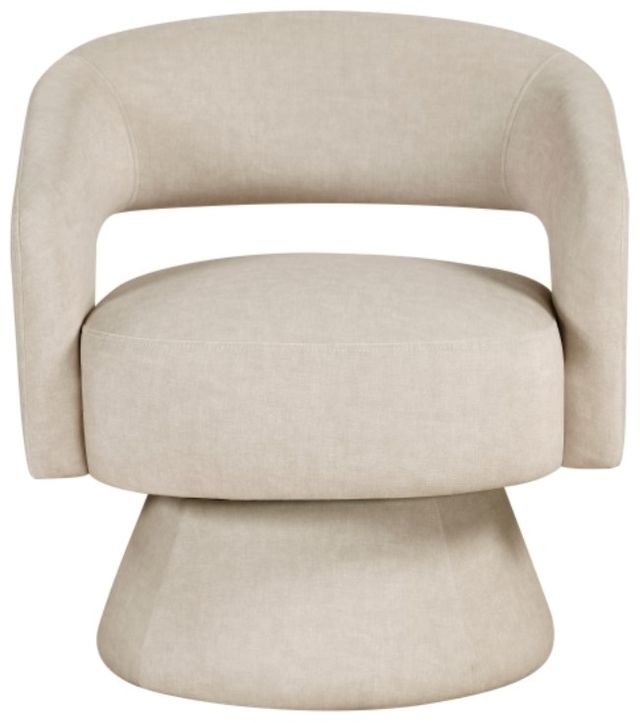 Homelegance® Lavon Taupe Swivel Chair-2