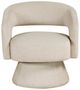 Homelegance® Lavon Taupe Swivel Chair-2