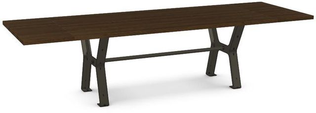 Amisco Customizable Parade 31" Solid Ash Table with Two Leaf's -0