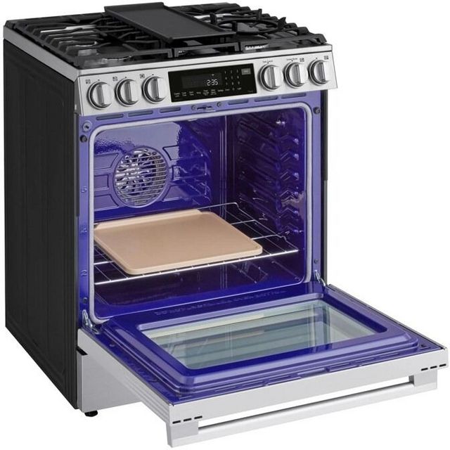 LG 30" PrintProof® Stainless Steel Slide In Gas Range-11
