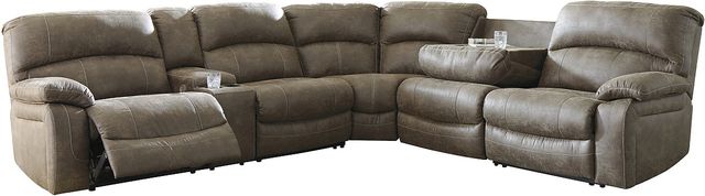 Benchcraft® Segburg 5-Piece Driftwood Living Room Set-1