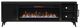 Legends Home Real Cozy Malibu Seal Skin Black 78'' Fireplace Console-4
