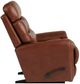 La-Z-Boy® Soren Cognac Leather Manual Rocking Recliner-3