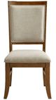 Elements International Phillipe Cherry Dining Side Chair-1