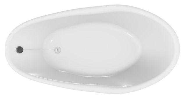  KOHLER® Birthday Bath® White 72" x 37.5" Freestanding Bath-2