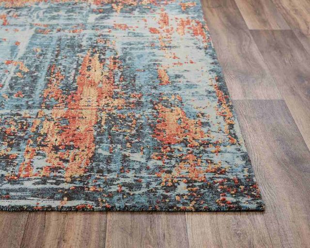 Rizzy Home Premier Blue 5'x8' Rectangular Rug-1