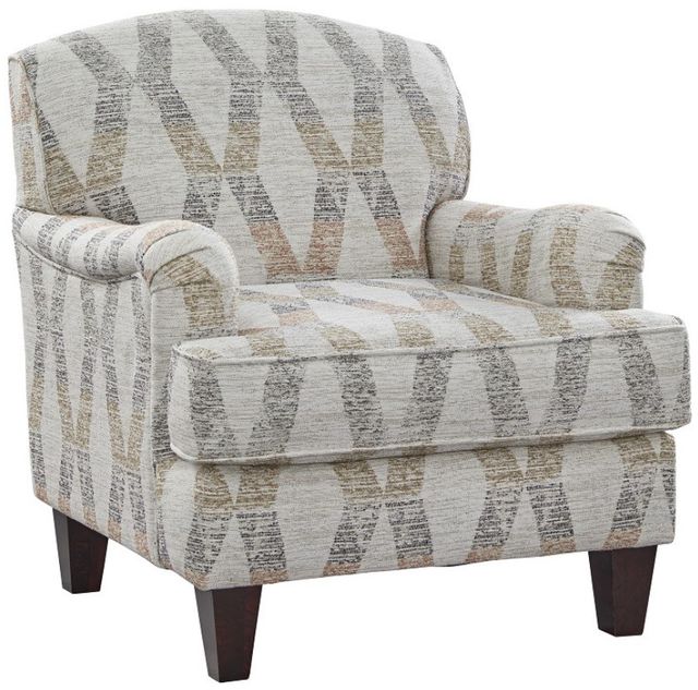 Fusion Furniture Blair Cream Barro Desert Beige/Brown Accent Chair-0