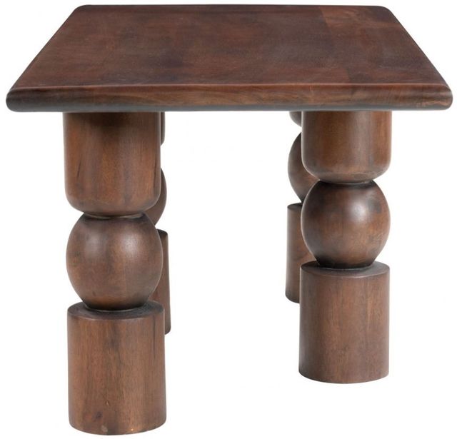 Zuo® Modern Split Brown/Walnut Coffee Table-1