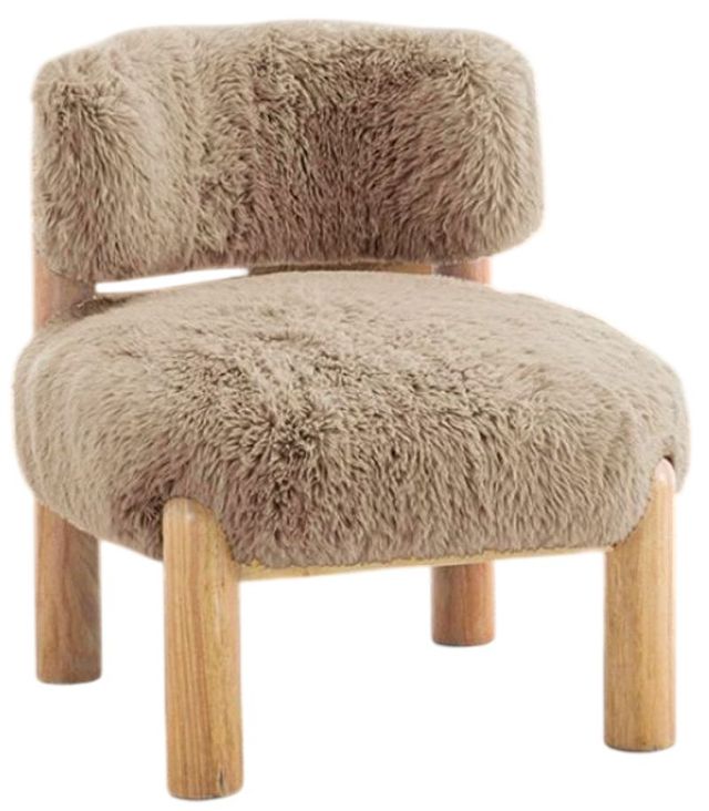 Furniture of America® Alcoba Mushroom Accent Chair-0