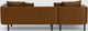 EQ3 Customizable Replay 2-Piece Leather Left-Arm Facing Sofa Sectional and Chaise-3