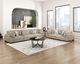 Homelegance® Tinley Brown Loveseat-1