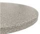 Homecrest™ Outdoor Living Customizable Stonegate Aluminum/Stone 54" Round Outdoor Balcony Table with Universal Base and Umbrella Hole -1