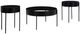 Signature Design by Ashley® Ardoline 3-Piece Smoke Glass Top Occasional Table Set with Matte Black Base-0