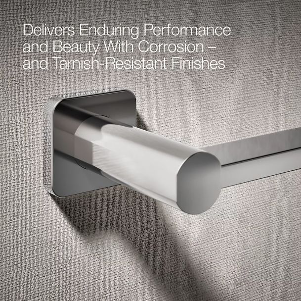 KOHLER® Parallel® Vibrant Titanium Towel Arm-4