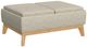 Emerald Home Reverie Gray Ottoman with Storage and Trays-0