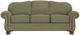 Flexsteel® Customizable Bexley Leather Sofa with Nailhead Trim-3