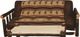 Best Craft Furniture Customizable HT140 Queen EZ Lounger Sofa with Hickory Legs-0