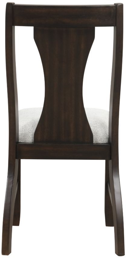 New Classic® Home Furnishings Chestnut Ridge Beige/Brown Dining Side Chair-4