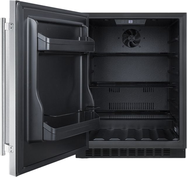 Summit® 24" Stainless Steel Under The Counter Refrigerator-2