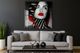Classy Living Woman Zebra Rhinestones Wall Art-1