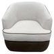 International Furniture Direct Tumbi Walnut Brown Chair-1