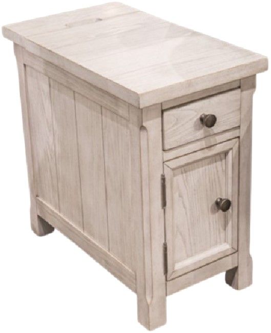 Signature Design by Ashley® Robbinsdale Antique White End Table-0