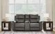 Signature Design by Ashley® Beryton Anchor Power Reclining Loveseat with Console and Adjustable Headrest-1